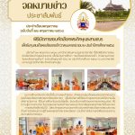 จดหมายข่าว : การสอบคัดเลือกพระภิกษุและสามเณร เพื่อรับทุนสมเด็จพระสังฆราชเจ้า (วาสนมหาเถร) รอบ ๒ ประจำปีการศึกษา ๒๕๖๘
